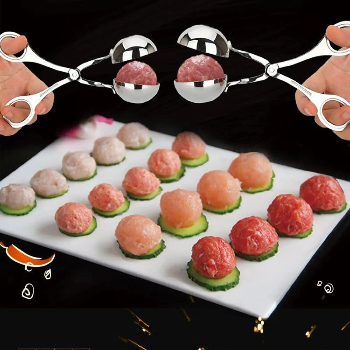 Stainless Steel Meatball Maker Tool